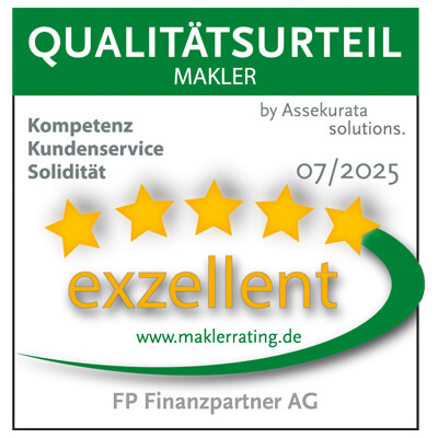 FP Finanzpartner, Auszeichnung, Exzellent